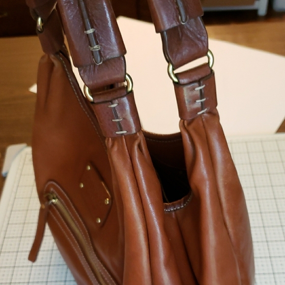 Kate Spade Carla* Brown Leather Hobo/Satchel ⁰ - Picture 6 of 12